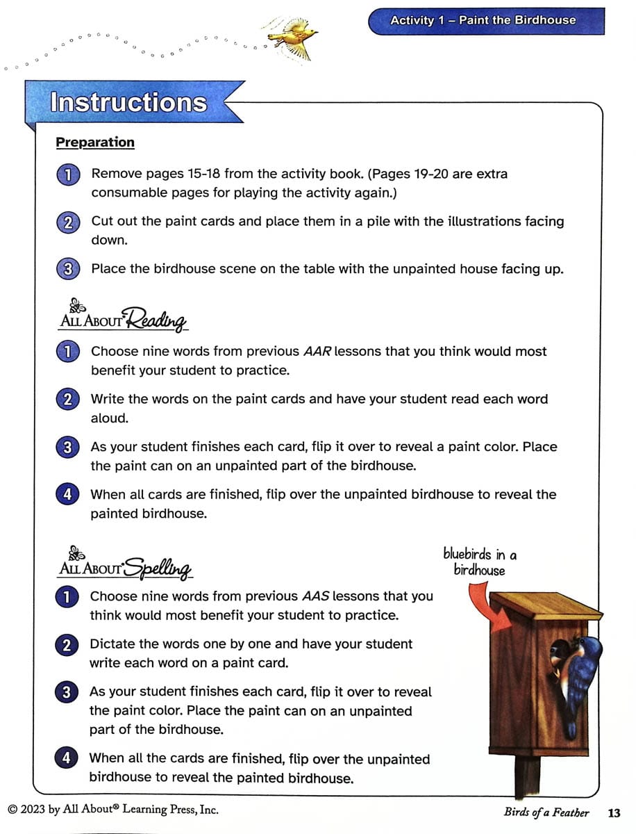 BIRDS OF A FEATHER REVIEW BOOK