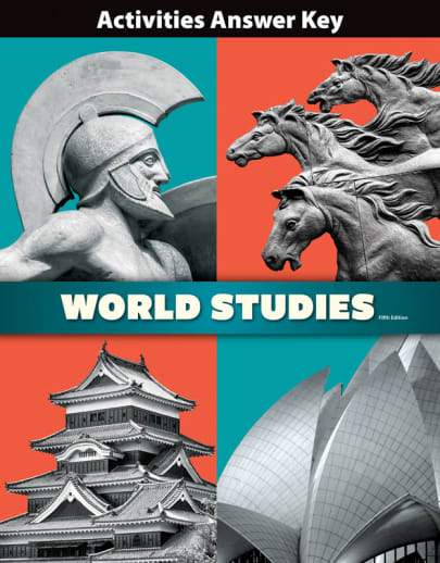 World Studies 7th Grade Activity Answer Key (5th Ed/Bob Jones)