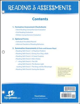 Reading 3 Assessment & Key 3ED