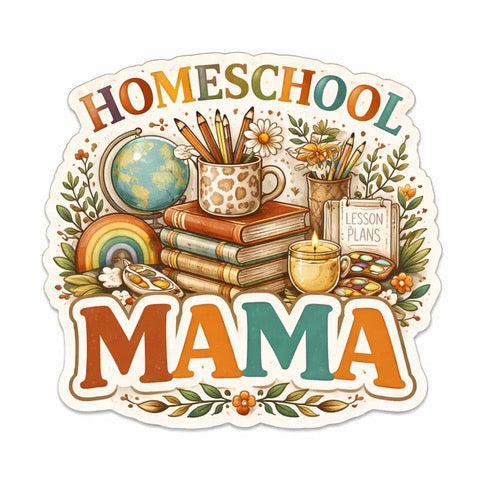 HOMESCHOOL MAMA STICKER
