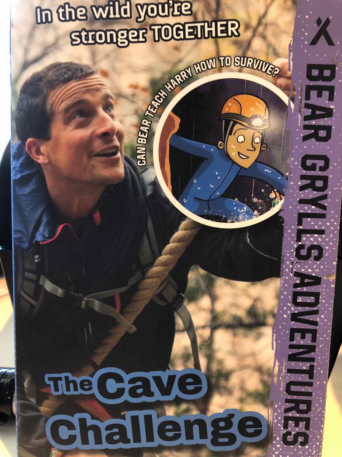 The Cave Challenge Grylls, Bear  [Softcover]