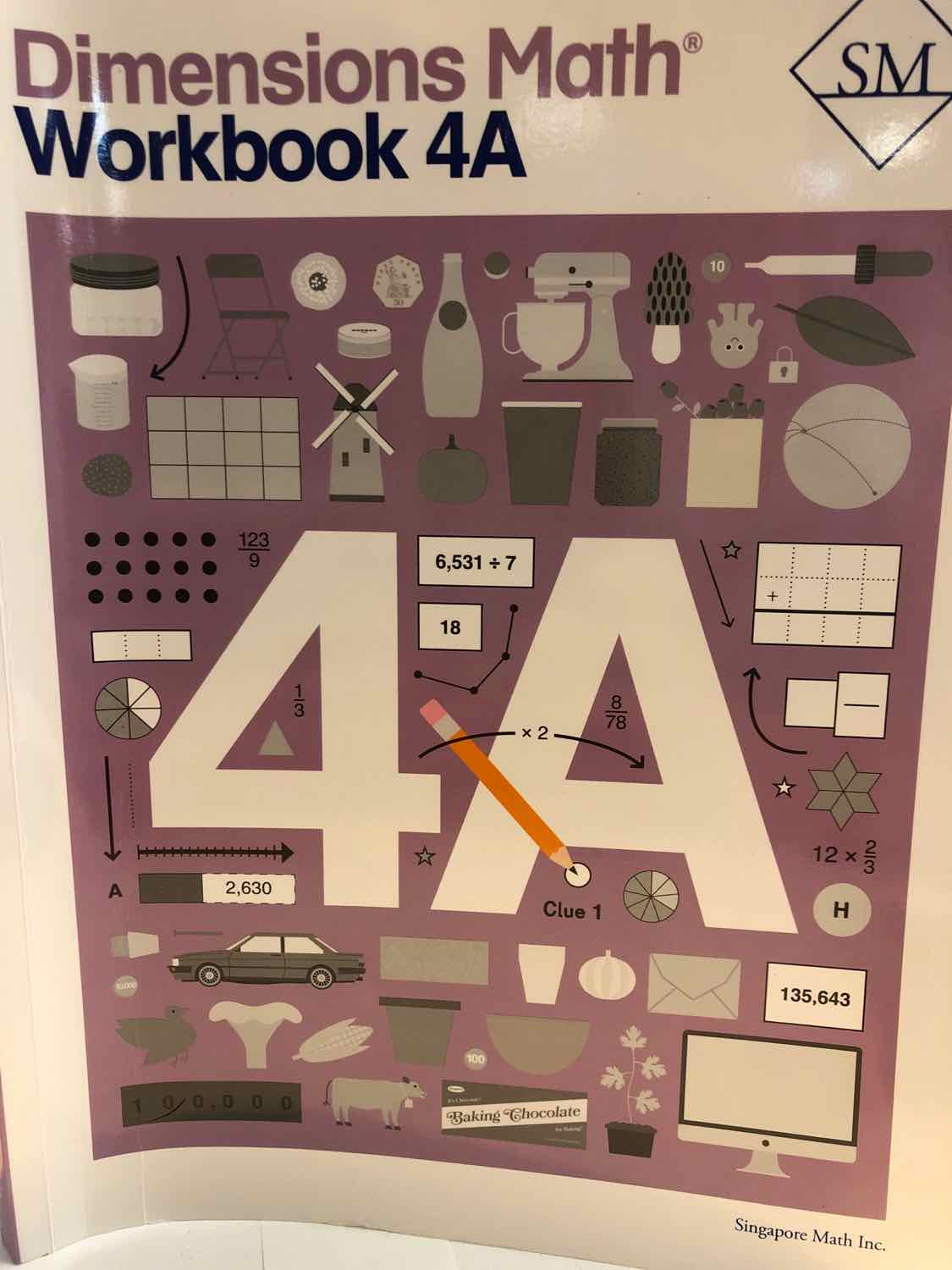 Dimensions Math 4A Workbook Singapore Math  [Softcover]