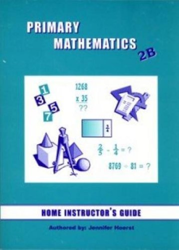 Primary Mathematics 2B Home Instructor Guide Singapore Math US Edition