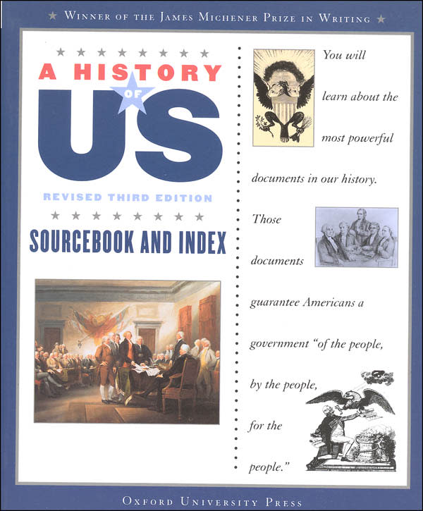 A History of the US:  Sourcebook and Index