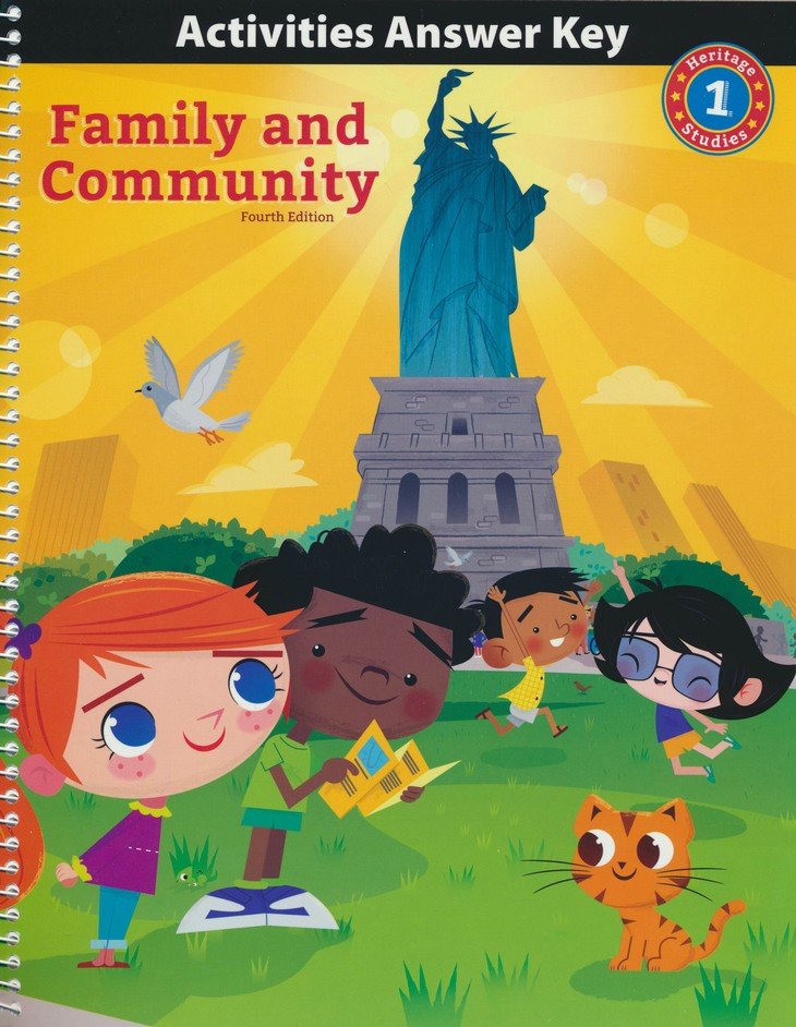 Family and Community Heritage Studies 1 Activities Answer Key