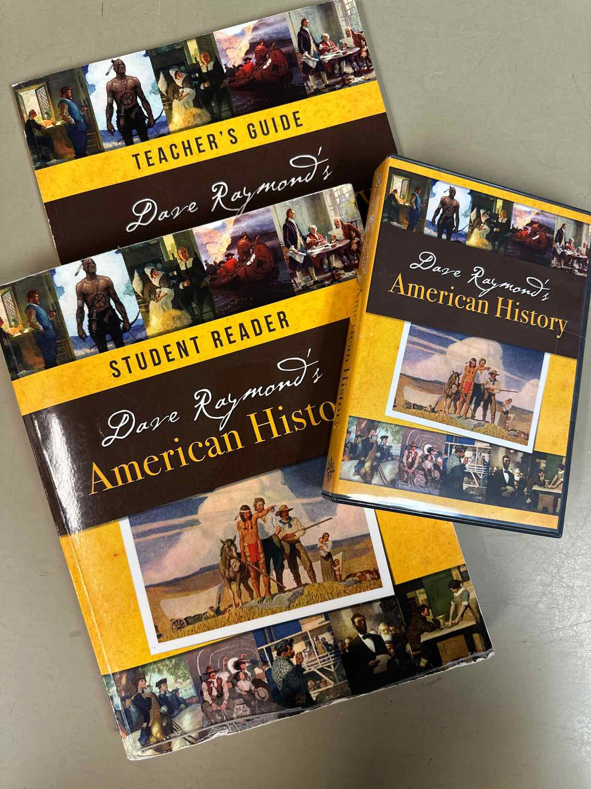 Dave Raymond American History Set with DVDs