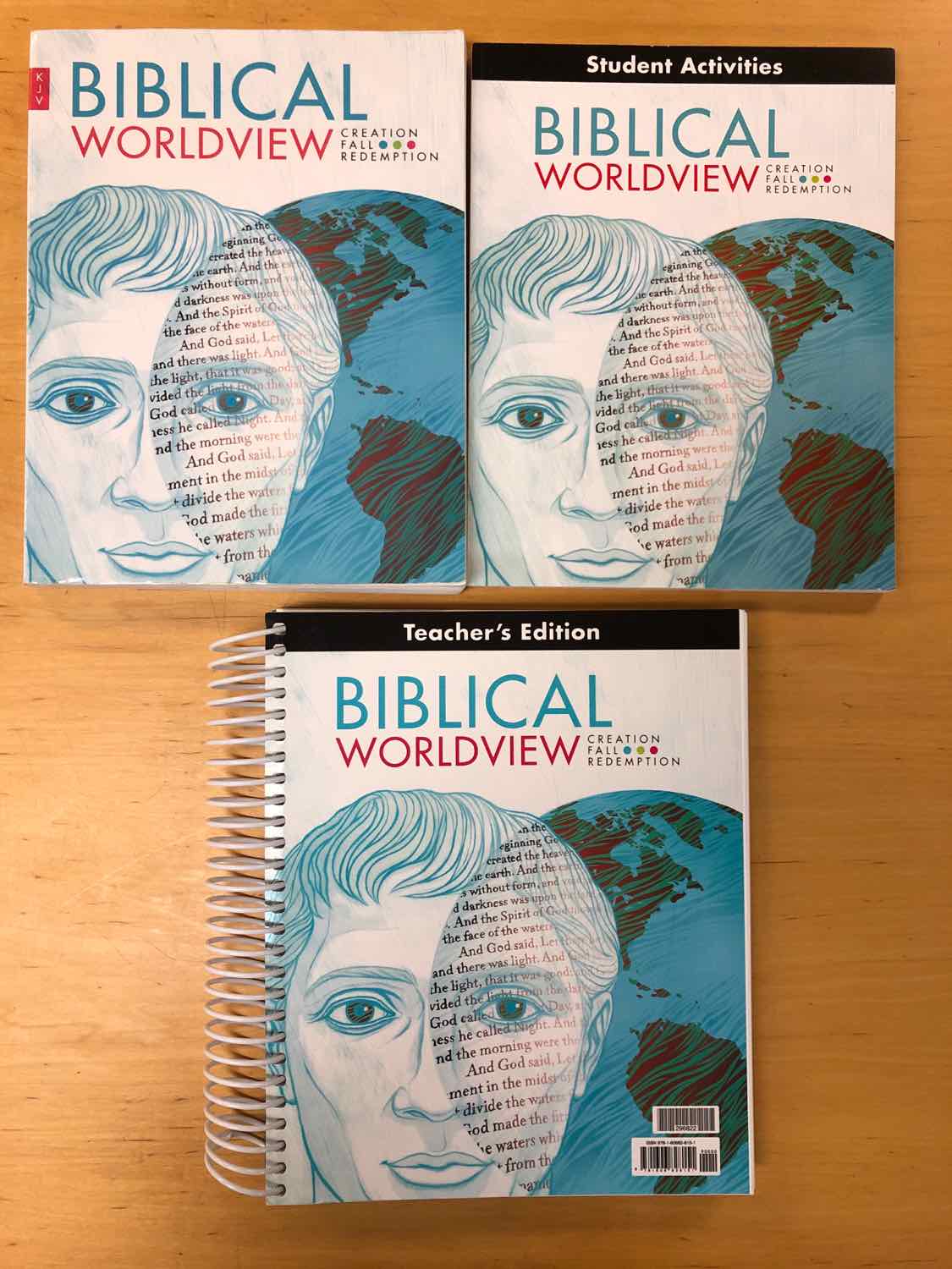 BJU Biblical Worldview Creation, Fall, Redemption (Set of 3)
