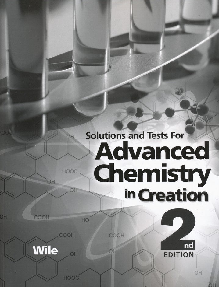ADVANCED CHEMISTRY SOLUTIONS MANUAL 2ED