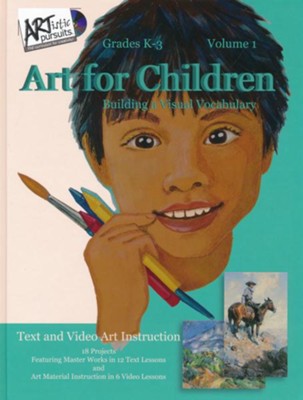 Art for Children - Building a Visual Vocabulary Text & Video Art Instr Vol. 1