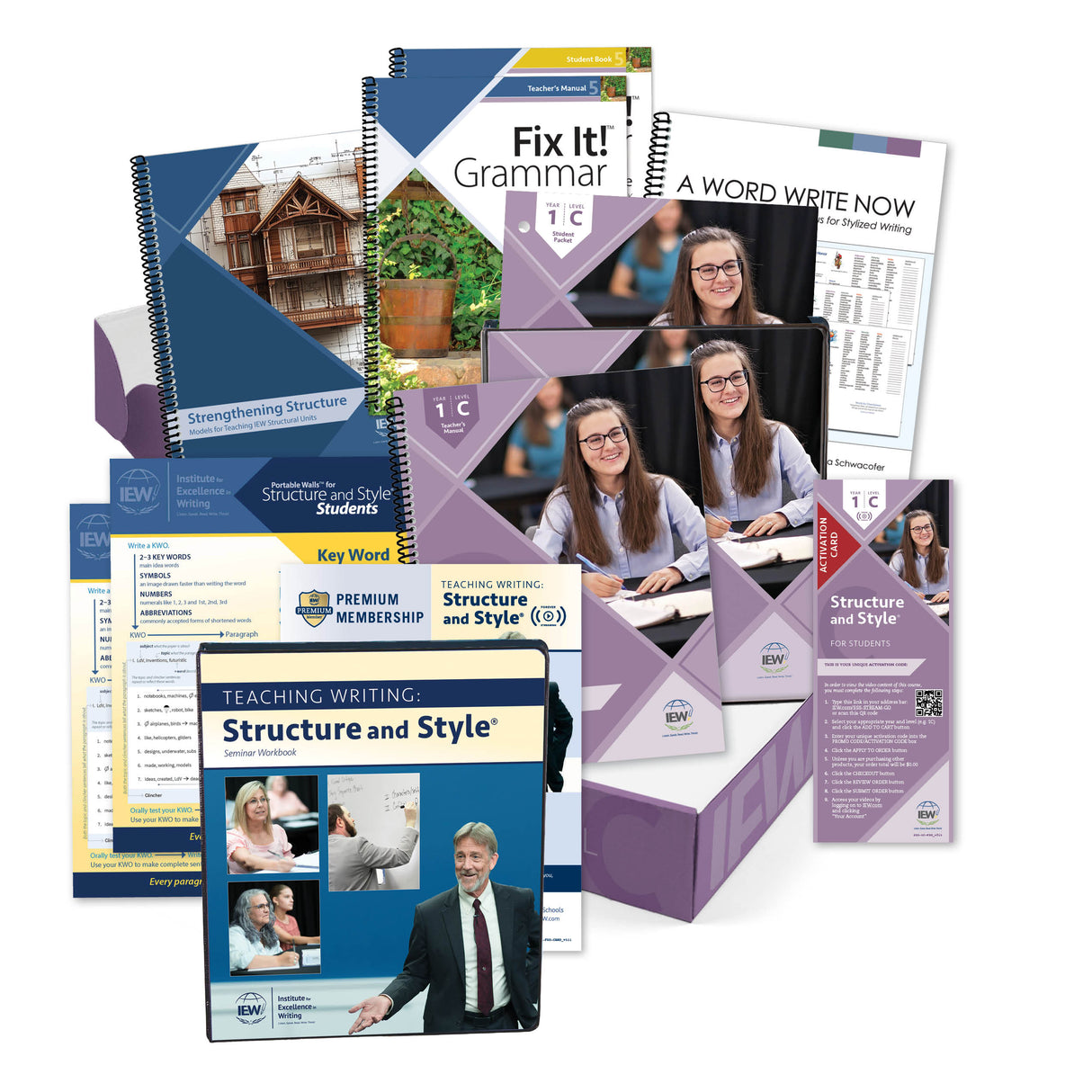 STRUCTURE AND STYLE FOR STUDENTS: YEAR 1 LEVEL C PREMIER (FOREVER STREAMING)