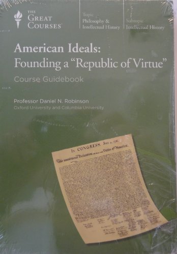 The Great Courses: American Ideals, Guidebook & 2 DVDs