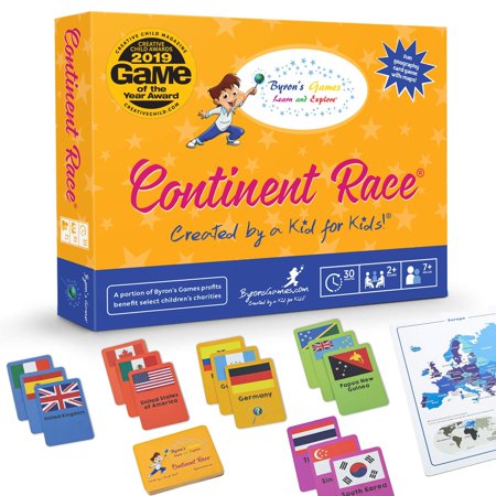 Continent Race - Geography Learning Educational Game