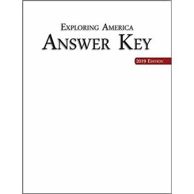 Exploring America Answer Key (Notgrass)