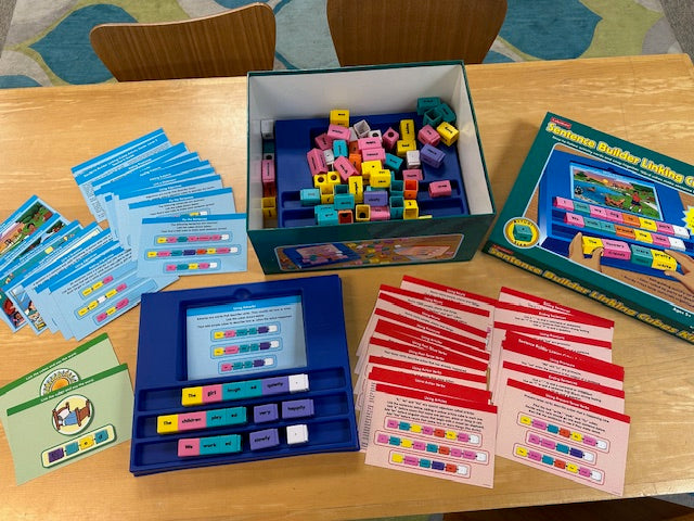 Sentence Builder Linking Cubes Kit