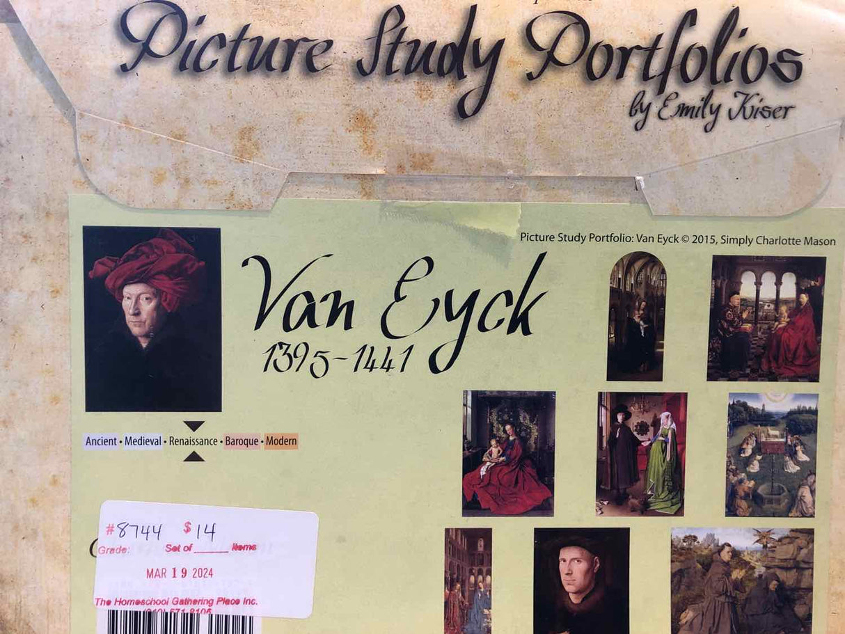 Picture Study Portfolio- Van Eyck- Simply Charlotte Mason