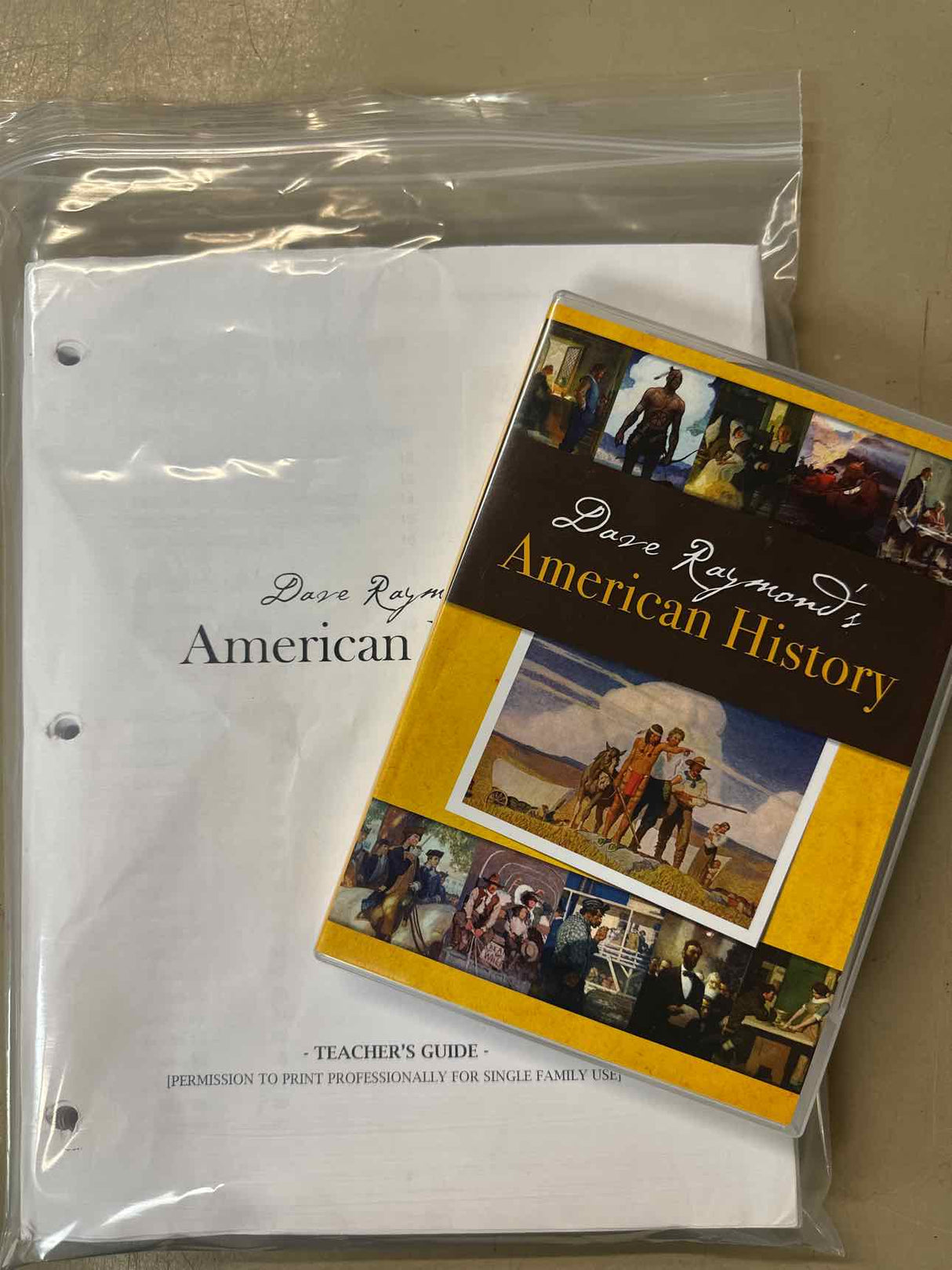 Dave Raymond American History Set with DVDs