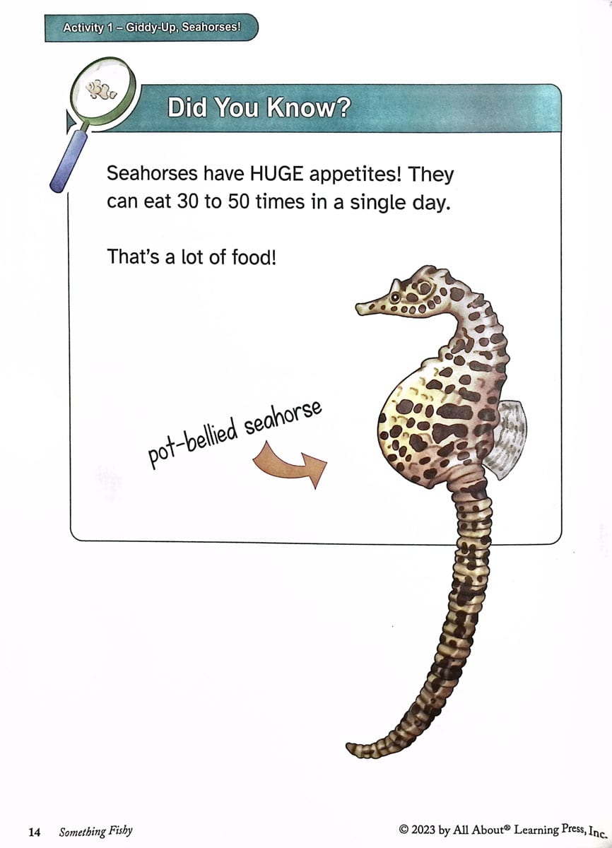 SOMETHING FISHY REVIEW BOOK