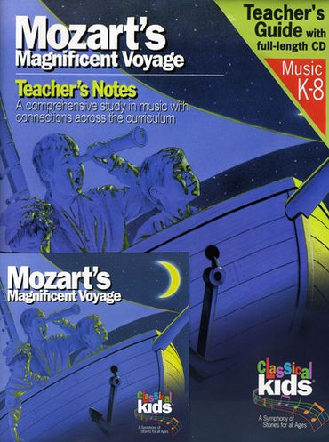Mozart's Magnificent Voyage CD with teacher's notes