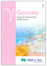 Math U See Gamma set of 2 DVD and Instr Manual