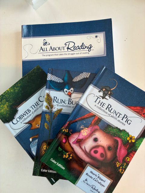 All About Reading Level 1 Color Edition Set of 4