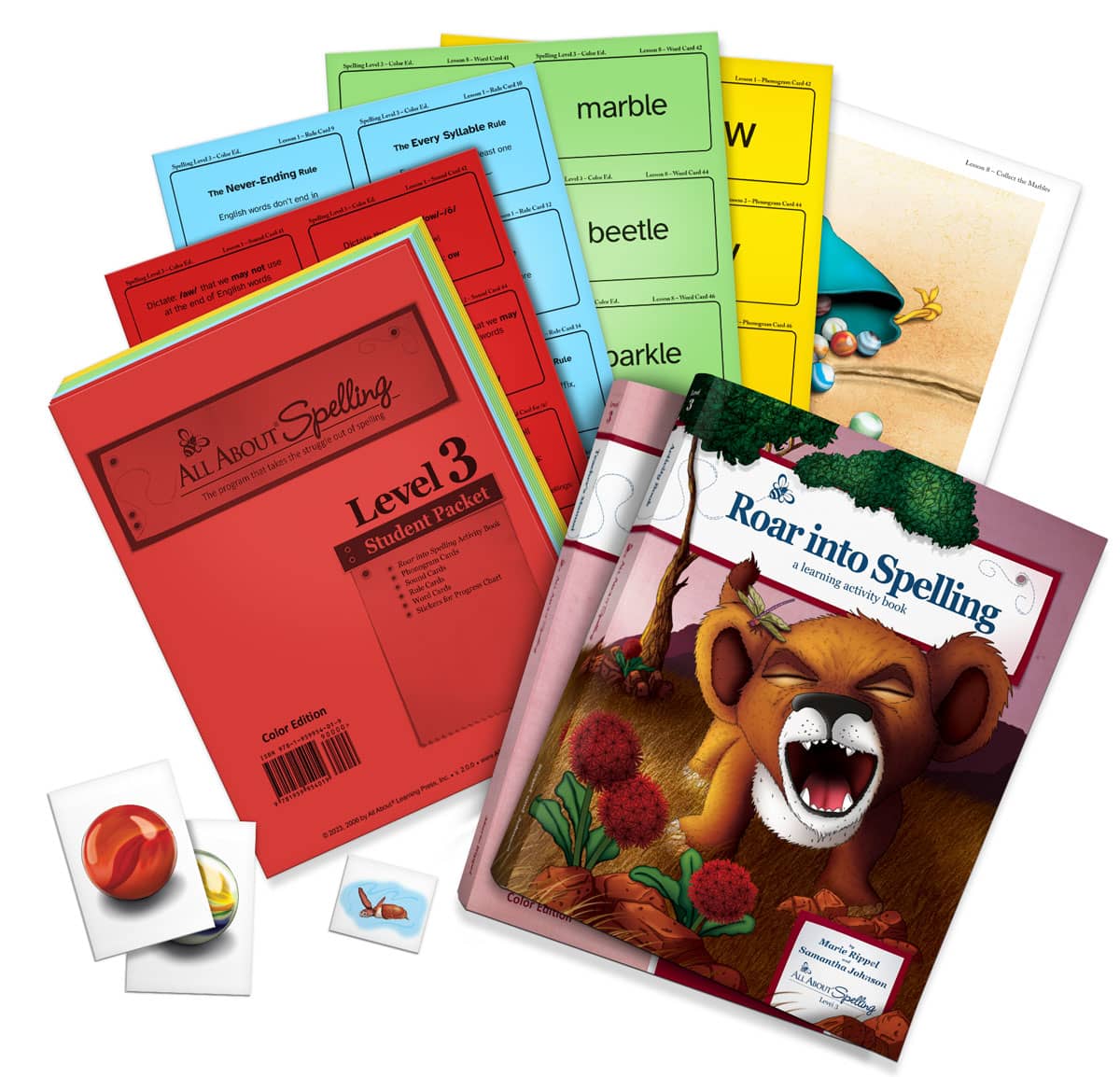 ALL ABOUT SPELLING LEVEL 3 MATERIALS