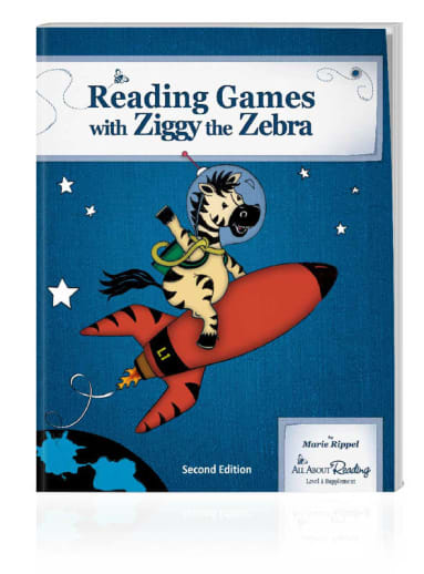 ALL ABOUT READING LEVEL 1 READING GAMES WITH ZIGGY THE ZEBRA (2ND ED)