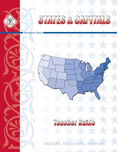 States & Capitals, Teacher Guide