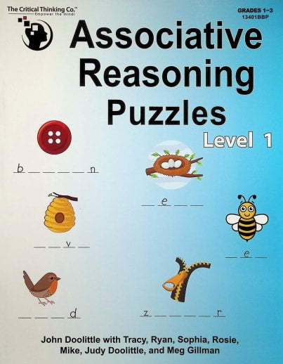 ASSOCIATIVE REASONING PUZZLES LEVEL 1