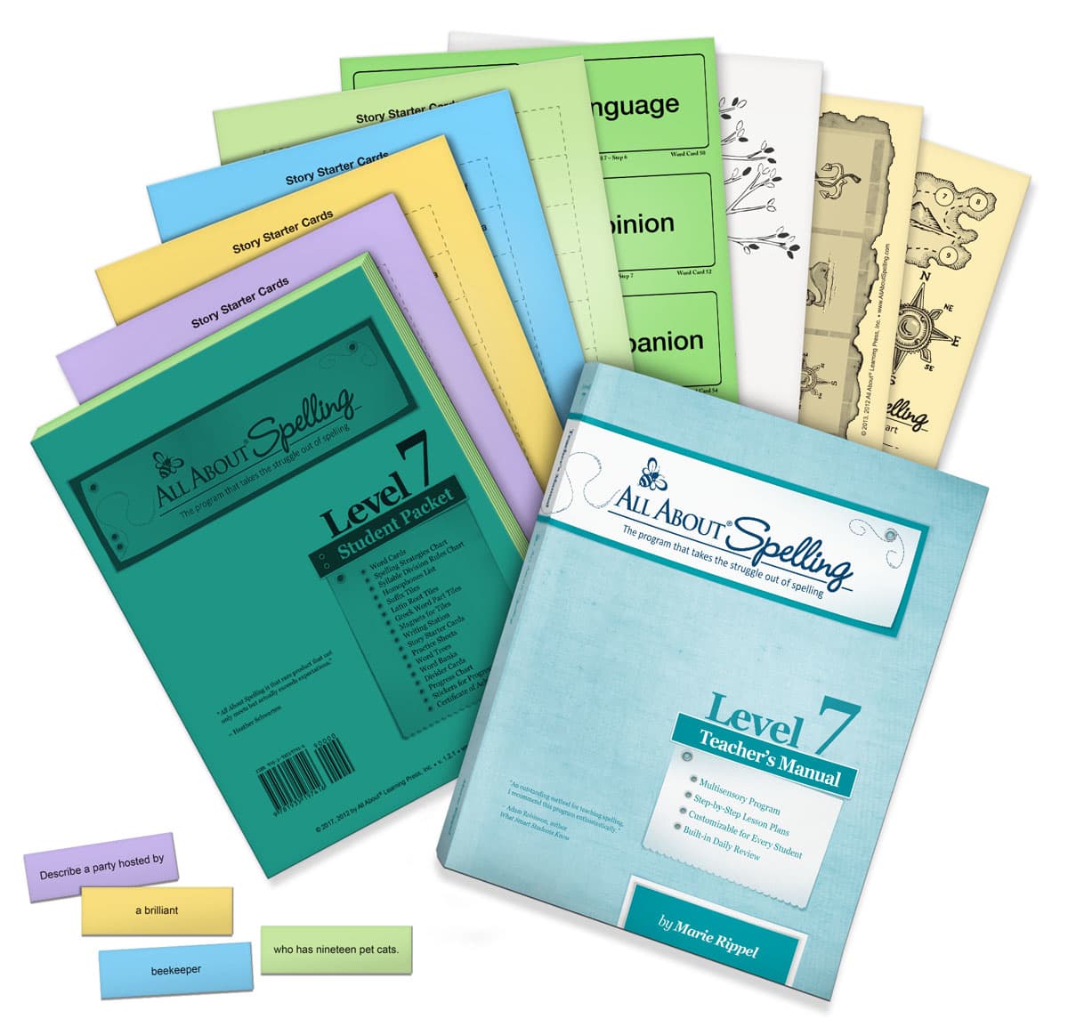 ALL ABOUT SPELLING LEVEL 7 MATERIALS