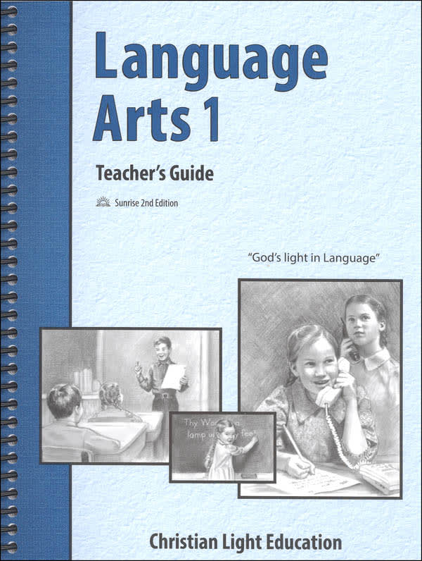 Language Arts 1 Teacher's Guide Christian Light