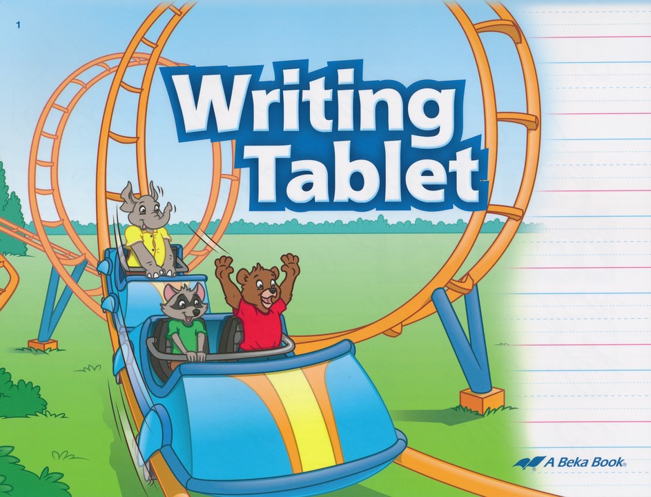 Abeka First Grade Writing Tablet