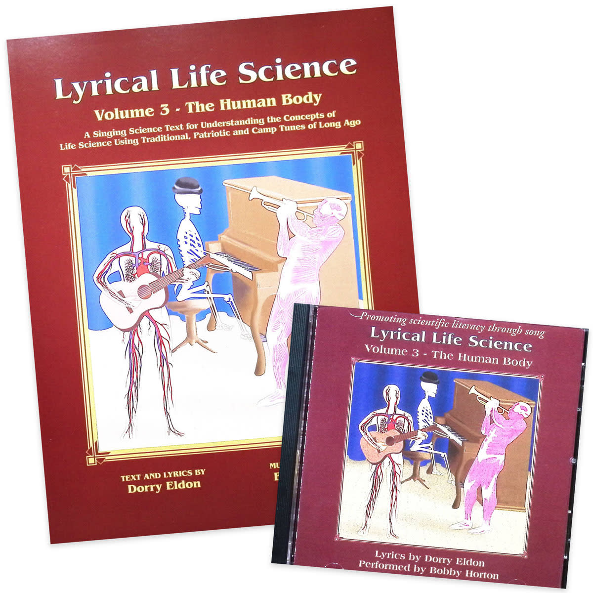 Lyrical Life Science Volume 3- The Human Body set of 2- never opened