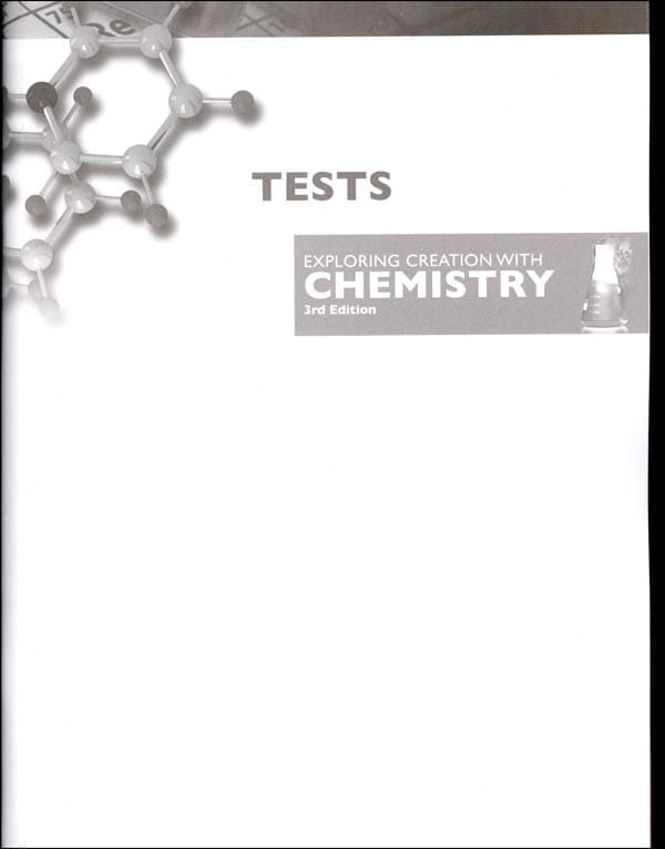 CHEMISTRY TESTS 3ED