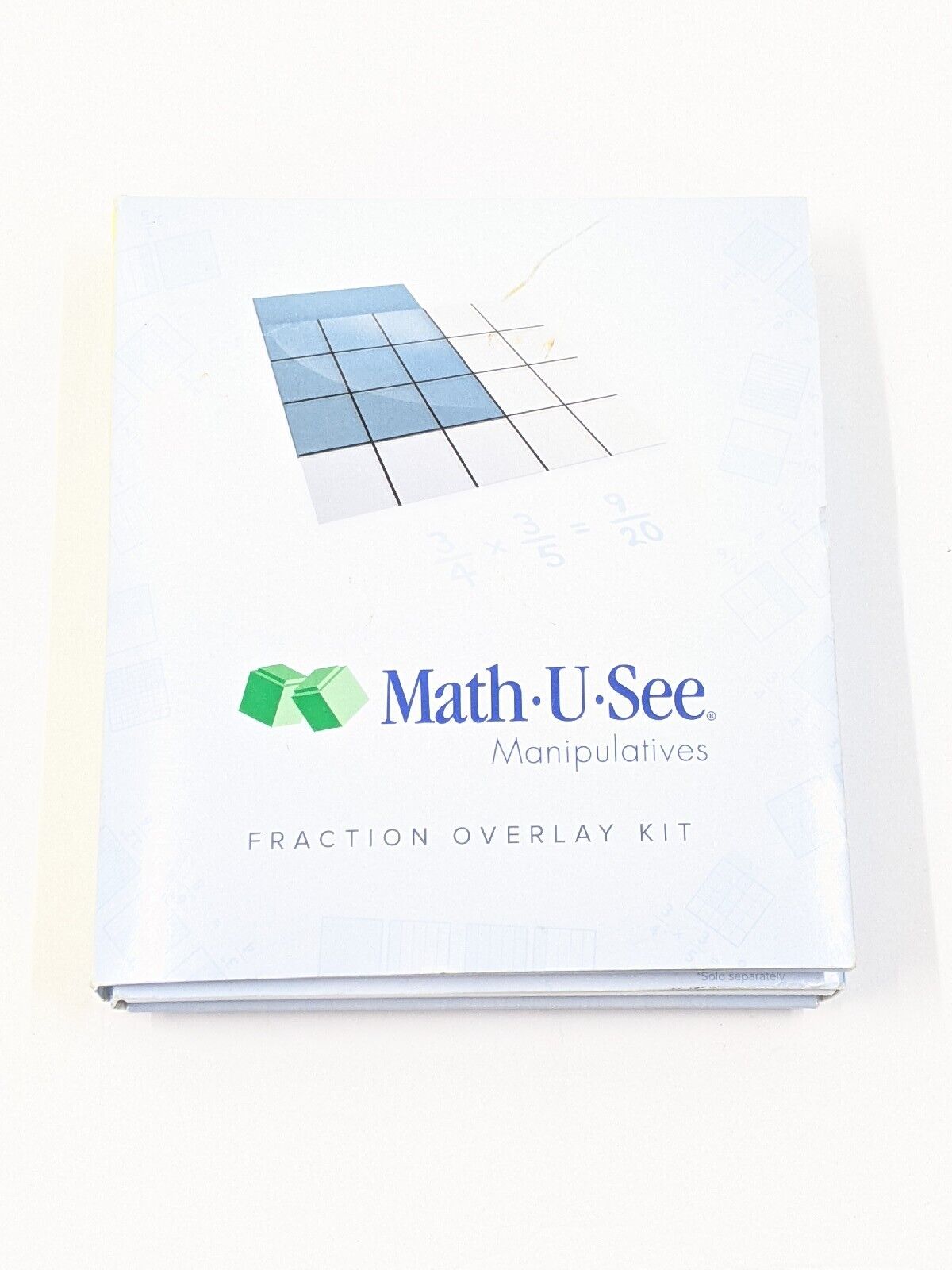 Math U See Manipulatives Fraction Overlay Kit - Complete
