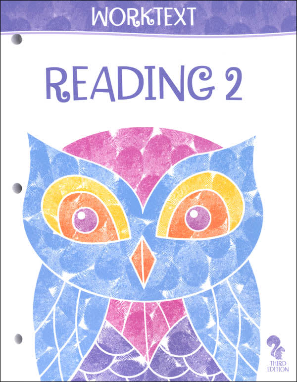 BJU Reading 2 Worktext Third Edition