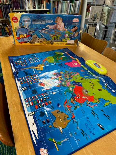 My World i-Poster Interactive Talking Map