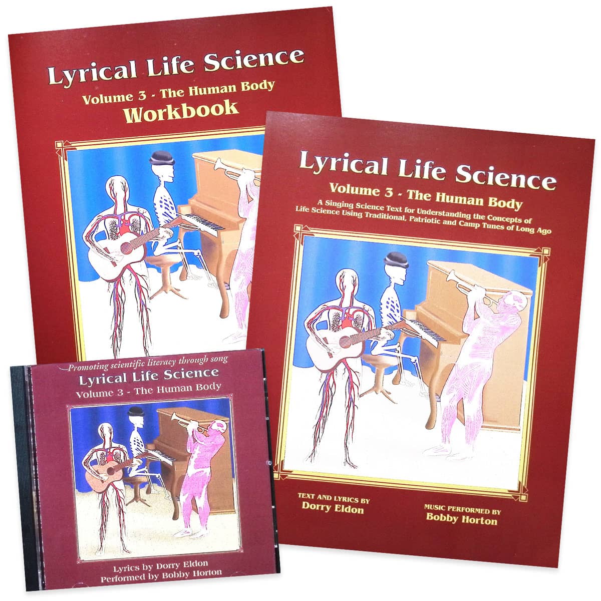 Lyrical Life Science Vol. 3 The Human Body (Set of 3)