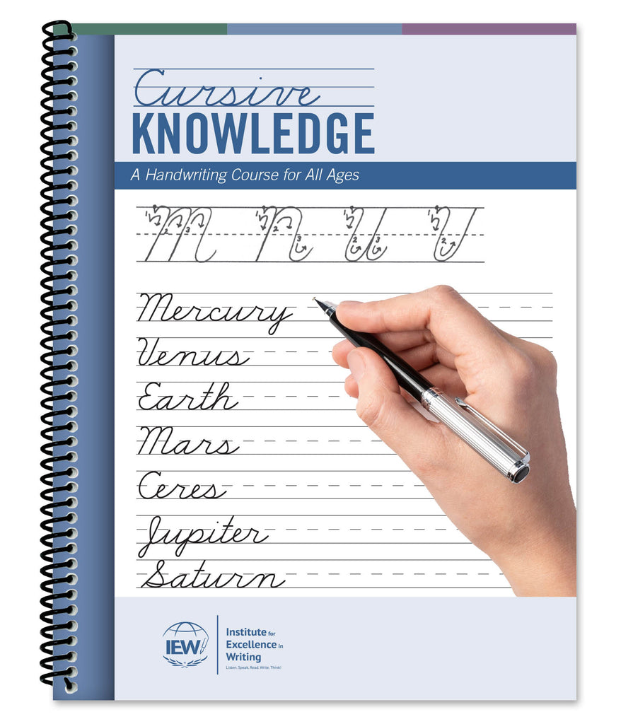 CURSIVE KNOWLEDGE: A HANDWRITING COURSE FOR ALL AGES (UPDATED)