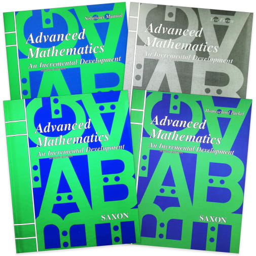 Advanced Mathematics - Homeschool Kit w/ Solutions 2nd ed. (Set of 4)