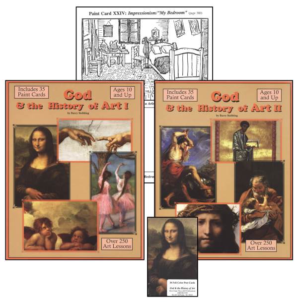 God and the History of Art - Set of 4