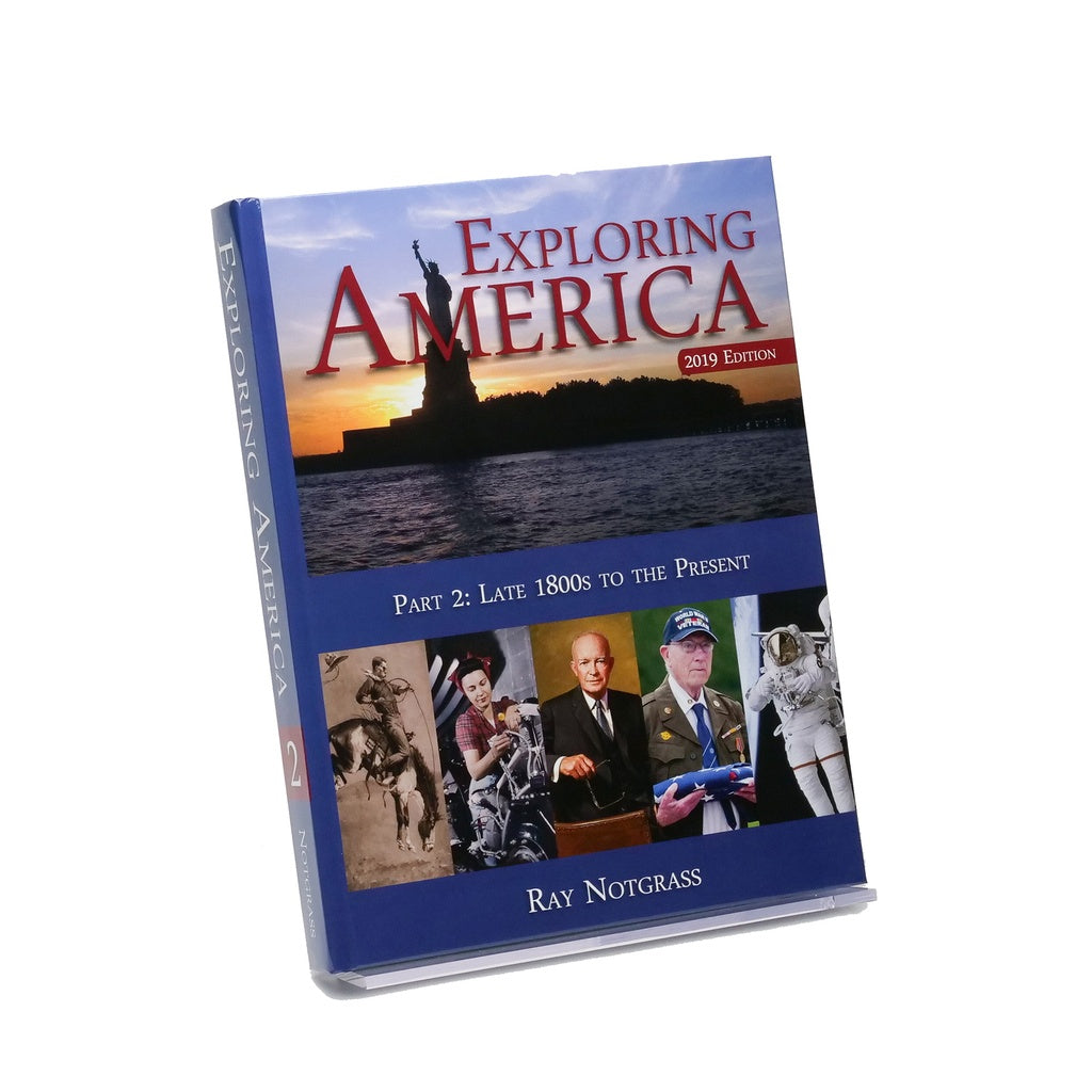 Exploring America Notgrass History Set (Part 1 & 2 Student)
