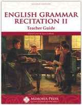 English Grammar Recitation II 2nd ed. Teacher & Student Guides (Set of 2)