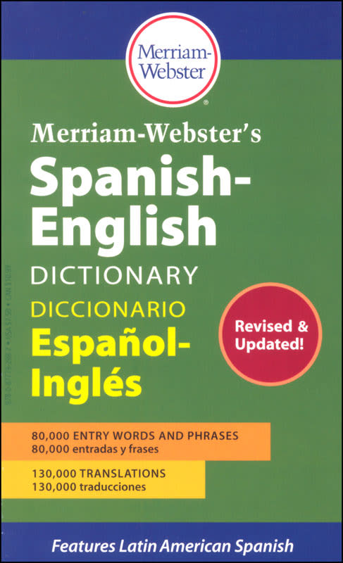 Spanish-English Dictionary (Merriam-Webster)