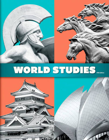 World Studies 7th grade Set (Teachers Guide & Student Text/ 5th Ed)