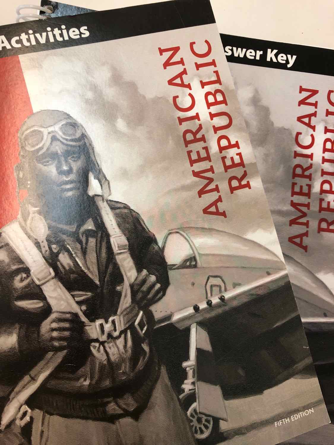 BJU American Republic Activities and Act Answer Key 5th Edition (set of 2)