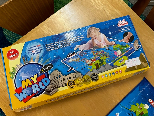 My World i-Poster Interactive Talking Map