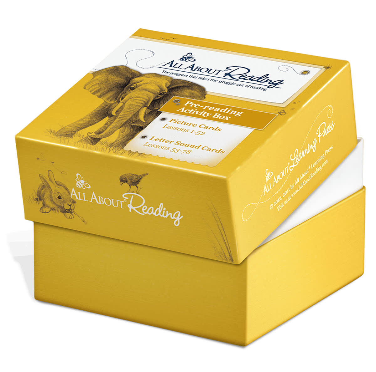 ALL ABOUT READING PRE-READING ACTIVITY BOX WITH DIVIDER CARDS