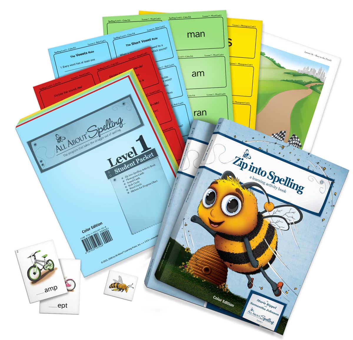 ALL ABOUT SPELLING LEVEL 1 MATERIALS