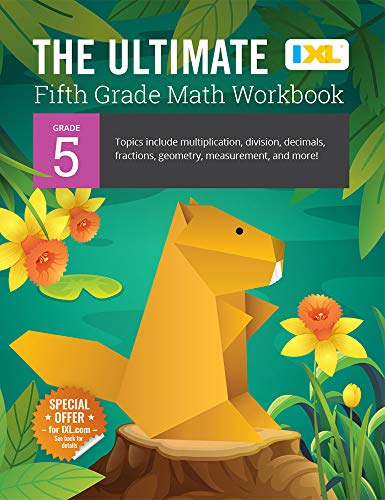 Ultimate IXL 5th Grade Math Workbook