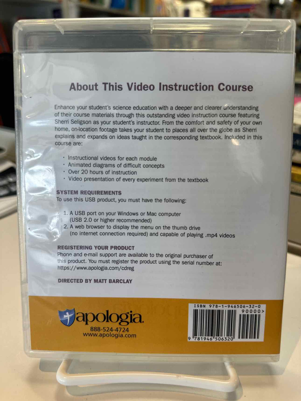 Exploring Creation with General Science 3ED Video Instruction Thumb Drive